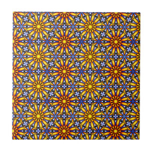Azulejo De Cerâmica Sol Celestial