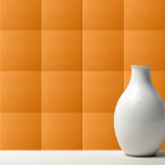 Azulejo De Cerâmica Solid Calendula orange<br><div class="desc">Solid Calendula orange design.</div>