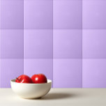 Azulejo De Cerâmica Solid color lavender purple<br><div class="desc">Solid color lavender purple design.</div>