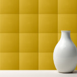 Azulejo De Cerâmica Solid color mustard yellow<br><div class="desc">Solid color mustard yellow design.</div>