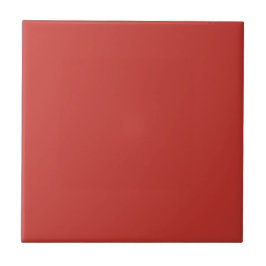 Azulejo De Cerâmica Solid Crimson Red Color | #C83730