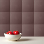 Azulejo De Cerâmica Solid fudge brown<br><div class="desc">Solid color fudge brown design.</div>