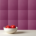 Azulejo De Cerâmica Solid pink plum purple dark mauve<br><div class="desc">Solid pink plum purple dark mauve design</div>