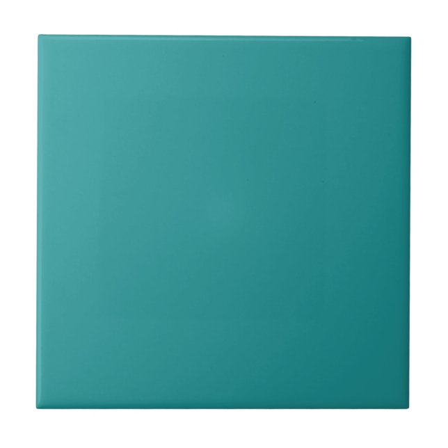 Azulejo De Cerâmica Solid teal shade Color | #1E9496 (Frente)