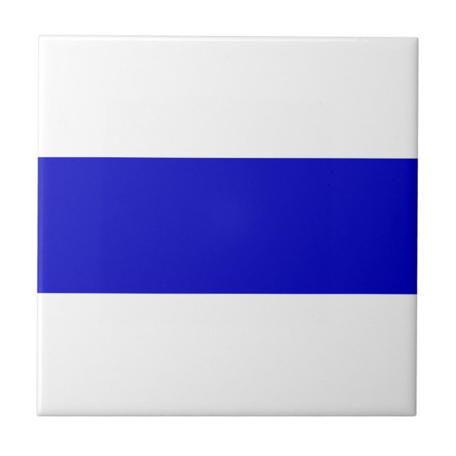 Azulejo De Cerâmica solidariedade da linha azul ucrânia com bandeira a (Frente)