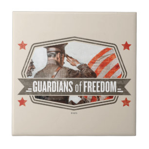 Azulejo De Cerâmica Solider-Guardião da liberdade