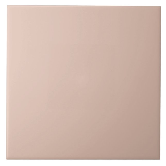 Azulejo De Cerâmica Sólido Trendy Beige (Frente)