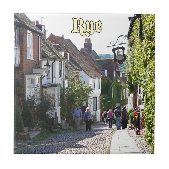 Azulejo De Cerâmica Solte a sua imaginação! Rye England (Frente)