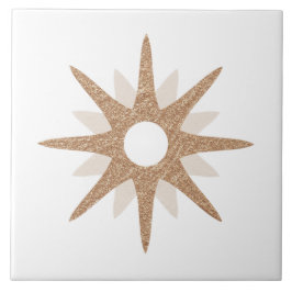 Azulejo De Cerâmica Solteiro Moderno do Século médio - Inicialização R