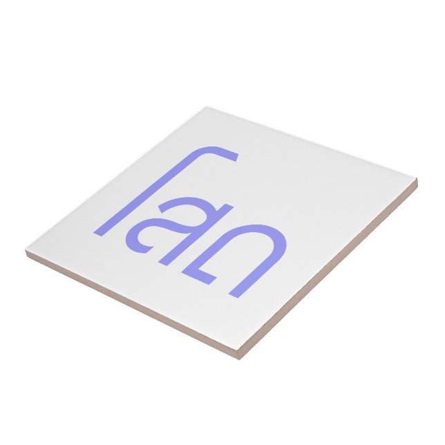 Azulejo De Cerâmica Solteiro SOHT em um script em idioma tailandês: (Lateral)