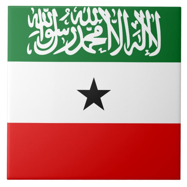 Azulejo De Cerâmica Somaliland Flag (Frente)