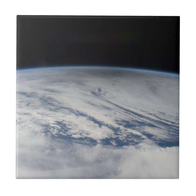 Azulejo De Cerâmica Sombra Da Lua No Pacífico Norte. 2 (Frente)