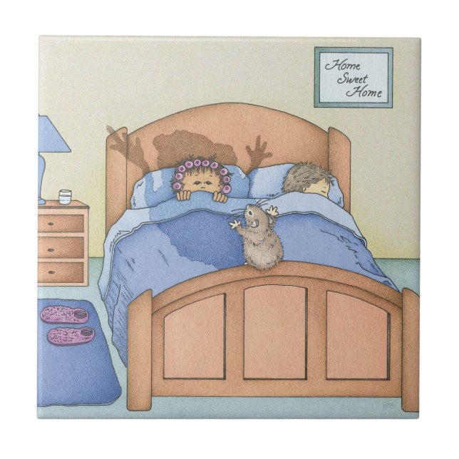 Azulejo De Cerâmica Sombra de Hamster (Frente)