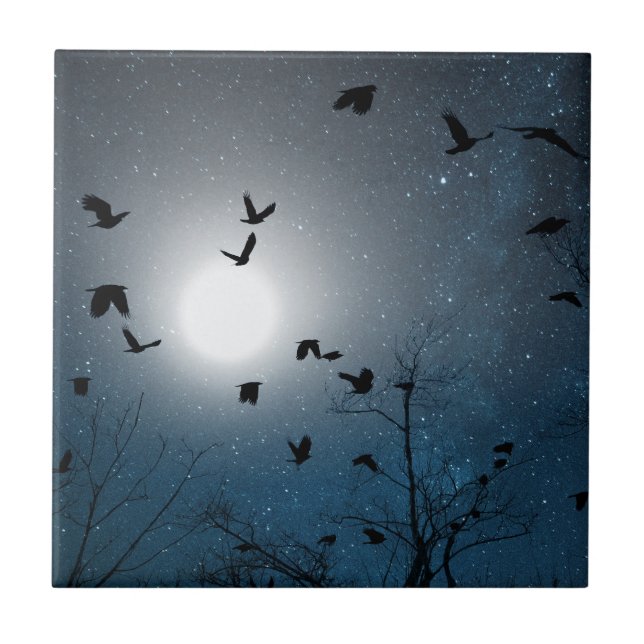 Azulejo De Cerâmica Sonho Azul Celestial (Frente)