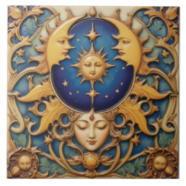 Azulejo De Cerâmica Sonho Celestial