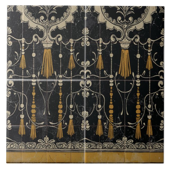 Azulejo De Cerâmica Sonho de Borla Vitoriano (Frente)