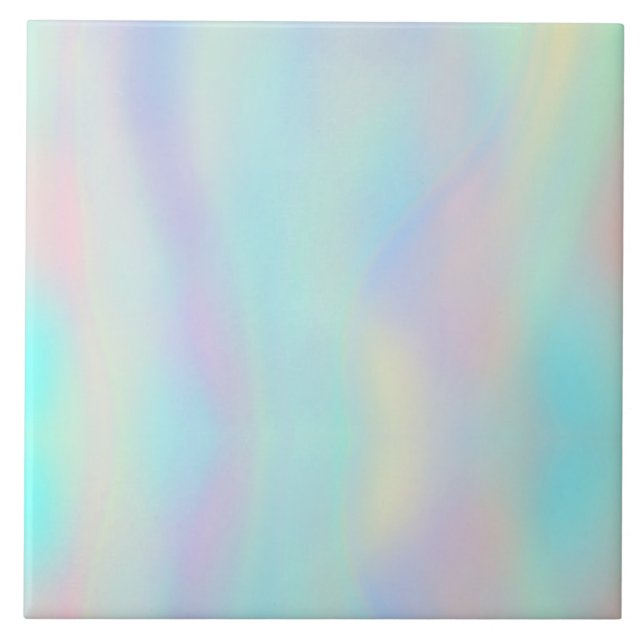 Azulejo De Cerâmica Sonhos de Pastel Bonito (Frente)