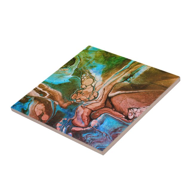 Azulejo De Cerâmica Sonhos em Cascata 2 (Lateral)