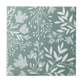 Azulejo De Cerâmica Sonhos Florais De Prados Encantados Flores L6 Flor