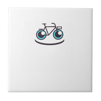 Azulejo De Cerâmica Sorriso de bicicleta