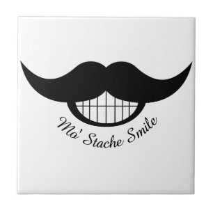 Azulejo De Cerâmica Sorriso de bigode