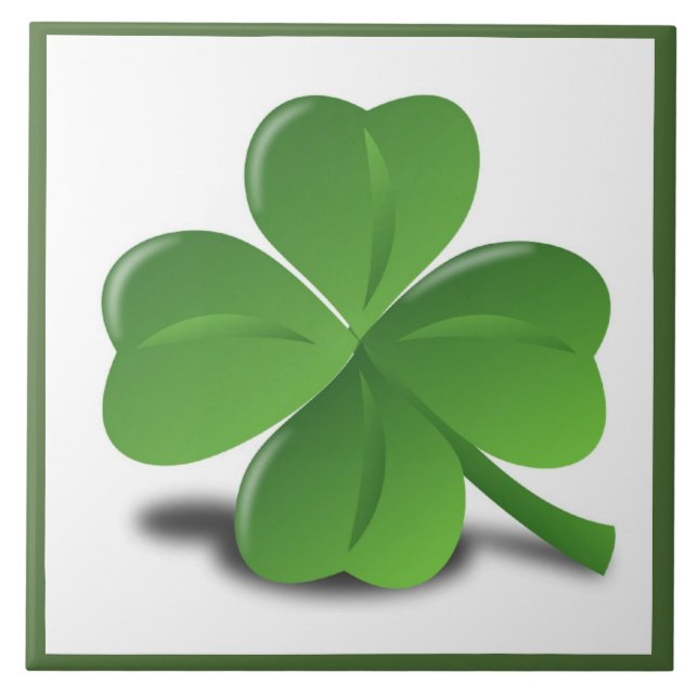 AZULEJO DE CERÂMICA  SORTE DA IRLANDA (Frente)