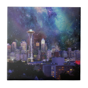 Azulejo De Cerâmica Spacey Seattle