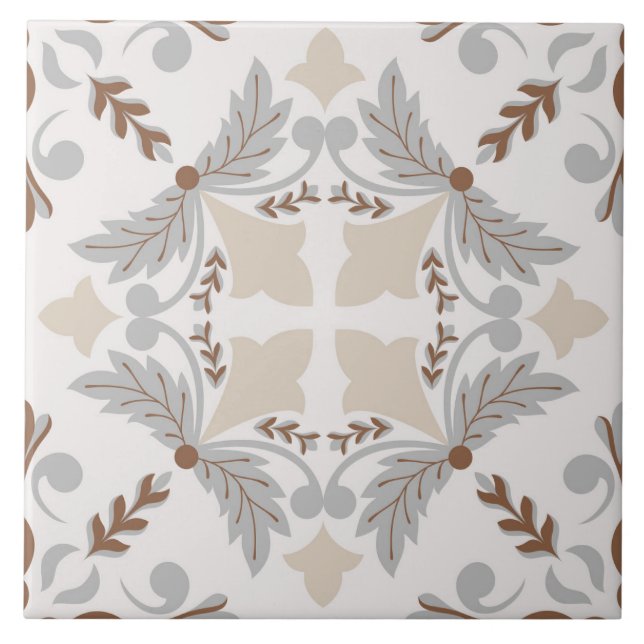 Azulejo De Cerâmica Spanish Portuguese Boho  (Frente)