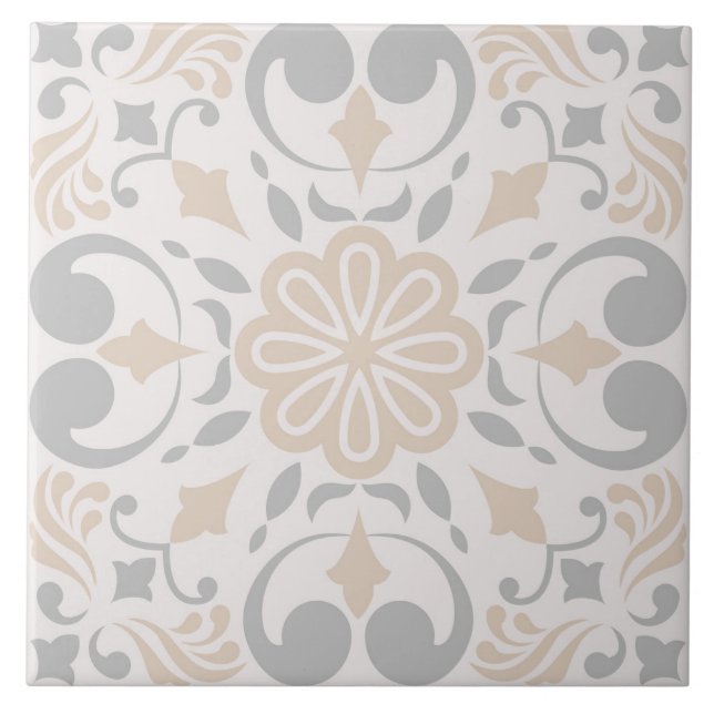 Azulejo De Cerâmica Spanish Portuguese Boho  (Frente)