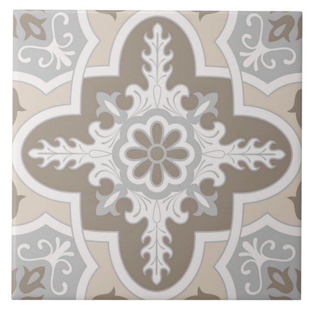 Azulejo De Cerâmica Spanish Portuguese Boho  (Frente)