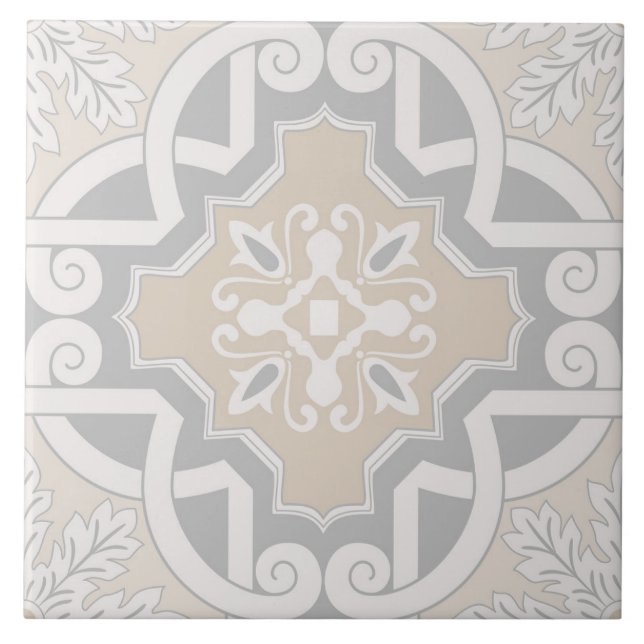 Azulejo De Cerâmica Spanish Portuguese Boho  (Frente)