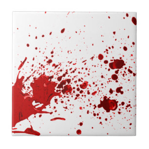Azulejo De Cerâmica splatter 1 do sangue