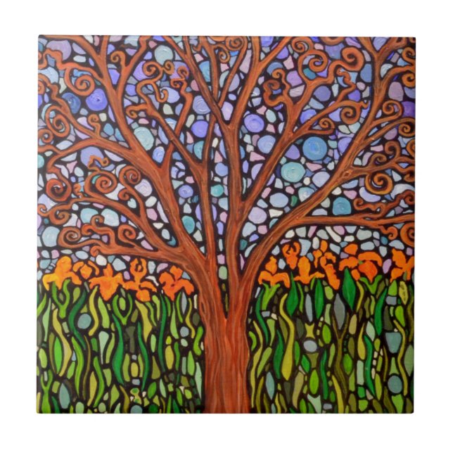 Azulejo De Cerâmica Springtime.JPG (Frente)