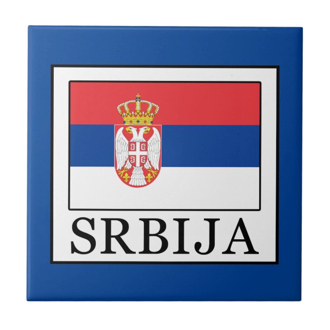 Azulejo De Cerâmica Srbija (Frente)