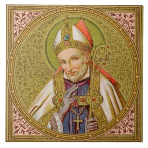 Azulejo De Cerâmica St. Alphonsus Liguori (SNV 02) (Quadrado)