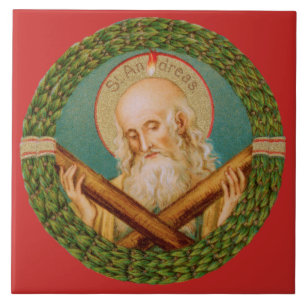 Azulejo De Cerâmica St. André o Apóstolo (JMAS 02)