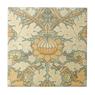Azulejo De Cerâmica St. James por William Morris, Folhas de Acanto