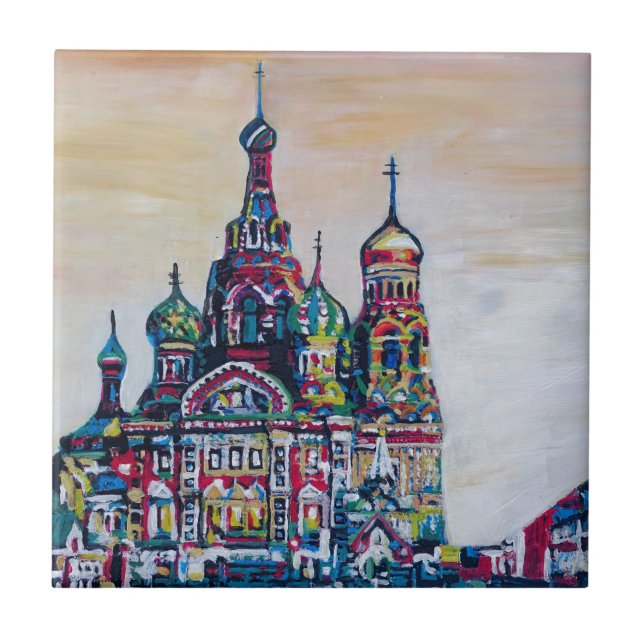 Azulejo De Cerâmica St Petersburg mim (Frente)