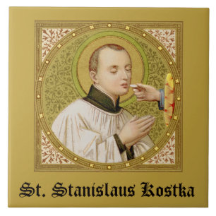 Azulejo De Cerâmica St. Stanislaus Kostka (SNV 25; SquareImage) Bloco