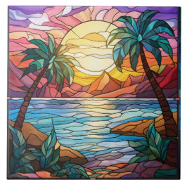 Azulejo De Cerâmica Stained Glass