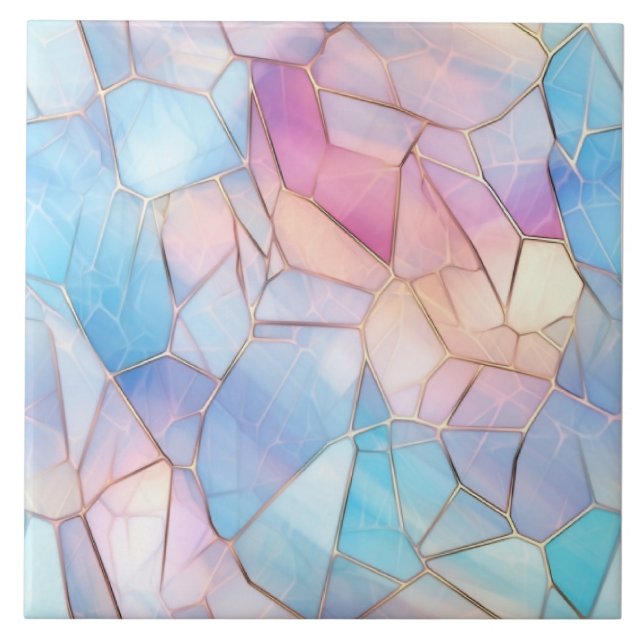 Azulejo De Cerâmica Stained Glass (Frente)