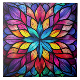 Azulejo De Cerâmica Stained Glass