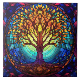 Azulejo De Cerâmica Stained Glass