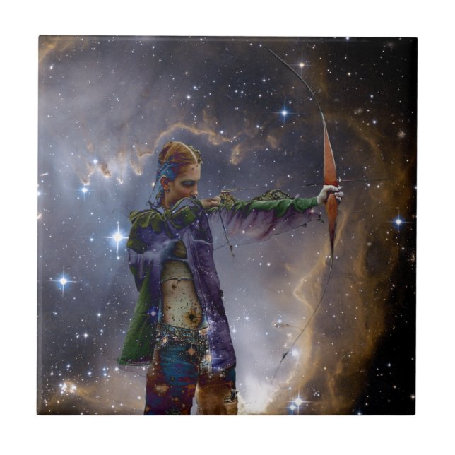 Azulejo De Cerâmica Star Archer (Frente)