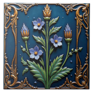 Azulejo De Cerâmica Starlight Deco Flower