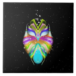 Azulejo De Cerâmica Starlight Oracle Owl