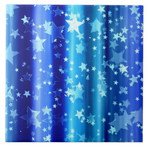 Azulejo De Cerâmica Starry Sky, brilho e brilho
