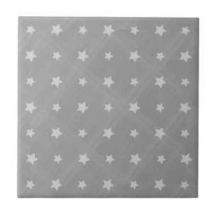 Azulejo De Cerâmica Stars o fundo com teste padrão de matéria têxti