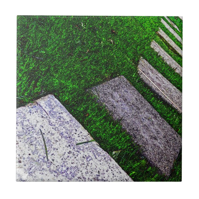 Azulejo De Cerâmica Stepones por Shirley Taylor (Frente)