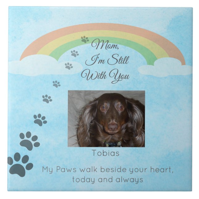 Azulejo De Cerâmica Still With You Mom (Frente)